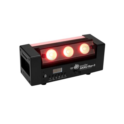 EUROLITE AKKU Bar-3 Glow QCL Flex QuickDMX