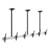 PCM4555L-3 Triple Screen Ceiling Mount Long Da 45" a 50" - inclinabile di 20Â° verso il basso - lunghezza regolabile