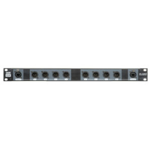 DS-24M/5 DMX Rack Split Convertitore da 8x 5-pin XLR maschio a 2x RJ45 femmina (4 universi per cavo CAT)