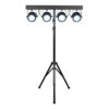 Luna Four Bar 60 T-bar - 4x 60 W RGBW COB LED Spot