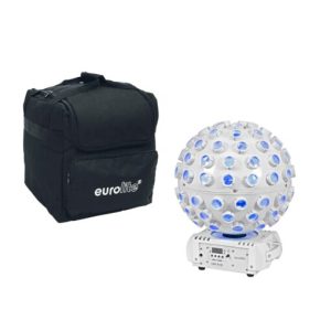 EUROLITE Set LED B-40 Laser Beam Effect wh + Softbag