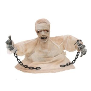 EUROPALMS Halloween Groundbreaker Mummy, animated 40cm