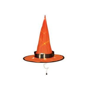 EUROPALMS Halloween Witch Hat 3pc set, illuminated, 36cm