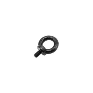 SAFETEX Eyebolt M12/20mm, black galvanized drop forged