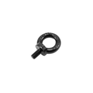 SAFETEX Eyebolt M14/27mm, black galvanized drop forged