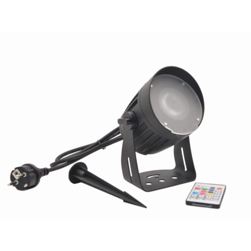 EUROLITE LED Outdoor Spot 15W RGBW with Stake