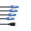 EUROLITE P-Con power cable 1-4, 3x2,5mm²