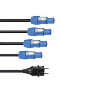 EUROLITE P-Con power cable 1-4, 3x2,5mm²