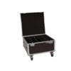 ROADINGER Flightcase 4x LED PLL-480