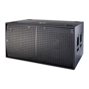 DAS EVENT-218A AUTO-AMPLIFICATO, 1800 W, 2X18" BASS-REFLEX SUBWOOFER, IMPILABILE NERO