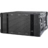 DAS UX-218A-R AUTO-AMPLIFICATO, 2X1700 W, 2X18" SUBWOOFER DA PARETE, DASNET, NERO