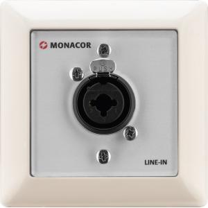 MONACOR MDF-INS-XLR MONDEF MODULO XLR/JACK A PARETE COMPATIBILE CON AS500