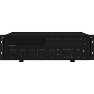 MONACOR PA-6020Z MIXER AMPLIFICATORE A 20 ZONE, 600W3 IN MIC/LINE 2 IN STEREO LINE