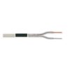 TASKER C100/050BI Piattina Polarizzata 2x0,50 colore Bianco 100mt