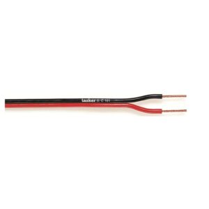 TASKER C101/050 Piattina Rosso/Nera 2x0,50 100mt