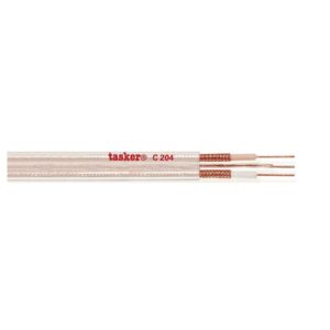 TASKER C204 Piattina Schermata Divisibile Trasparente 2x0,35+1x0,35 50mt