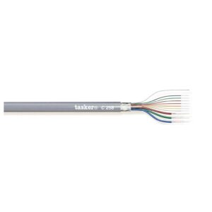 TASKER C258 Cavo VGA 3x0,08(75)+7x0,08 Grigio 100mt