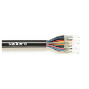 TASKER C264 Cavo Multicoppia 12x2x0,08 Nero 50 mt