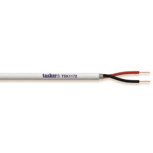 TASKER TSK1172 Cavo Tondo Led Flame Retardant Bianco 2x0,5