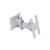 DAS AXW-1-W SUPPORTO DA PARETE REGOLABILE E CAVO DISICUREZZA PORTATA 12KG BIANCO