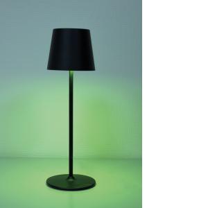 EventLITE Table-RGBW Lampade LED a batteria RGBW IP54 con dimmer touch - colore nero