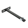 Eurotrack - Wall Arm, Black 300 mm - Nero