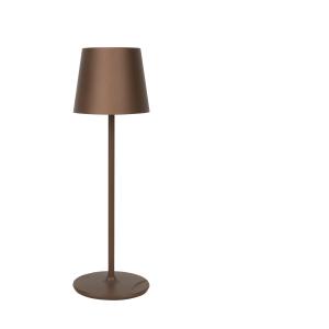 EventLITE Table-RGBW Lampade LED a batteria RGBW IP54 con dimmer touch - colore bronzo