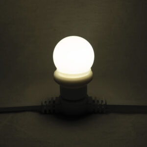 G45 LED Bulb E27 1 W - bianco caldo - non dimmerabile