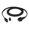 Power Cable for Festoon Light E27 Nero - 3 m