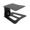 Table Monitor Stand Supporto grande da tavolo per diffusori monitor da studio - colore nero