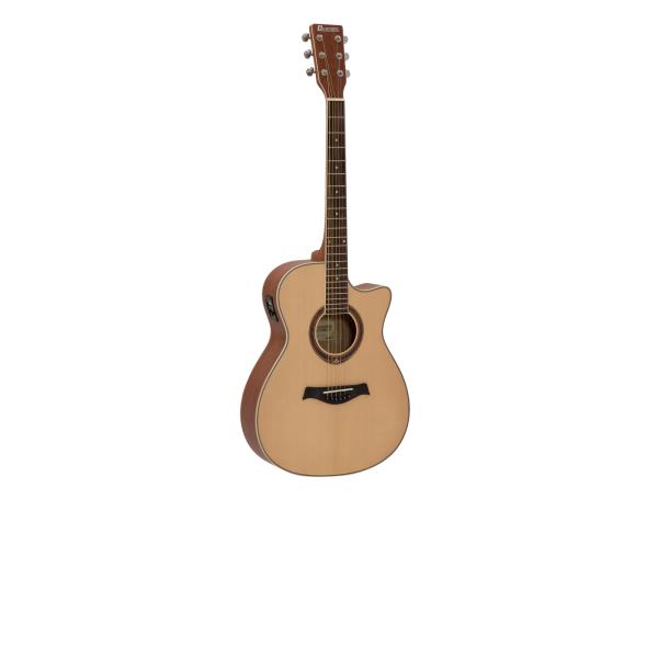 DIMAVERY AW-420 Western guitar, Sapele,nature