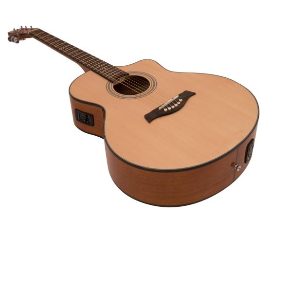 DIMAVERY STW-50 Western Guitar,natur