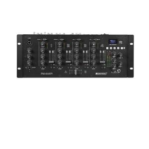 OMNITRONIC PM-444Pi 4-Channel DJ Mixer with Player & USB Interface