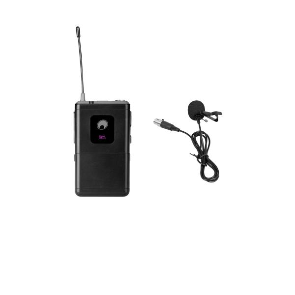 OMNITRONIC UHF-E Serie Bodypack 531.9MHz + Lavalier Microphone