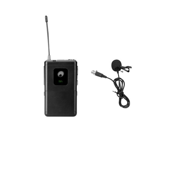 OMNITRONIC UHF-E Series Bodypack 525.3MHz + Lavalier Microphone