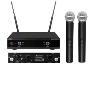 OMNITRONIC UHF-E2 Wireless Mic System 527.5/529.7MHz