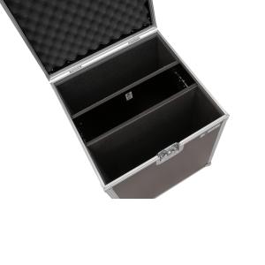 ROADINGER Flightcase 2x Audience Blinder 4x100W LED COB CW/WW