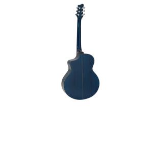 DIMAVERY STW-50 Western Guitar,blau