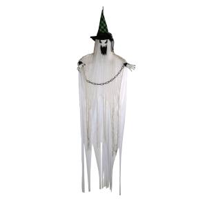 EUROPALMS Halloween Ghost, hanging, animated, 183cm