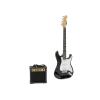 DIMAVERY EGS-1 Electric guitar set, black