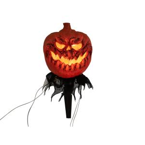 EUROPALMS Halloween Pumpkins with Stake, Set of 3, 39cm