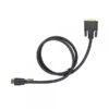 Cavo HDMI (locking) / DVI, lunghezza 2 metri