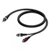 Cavo segnale RCA maschio - 2 x RCA femmina - BASIC