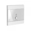 Pannello da incasso universale - ricevitore Bluetooth, 80x80 mm, colore bianco