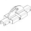 SLR Quick Lock Articulator - Staffa di appendimento per due P8, P12 e P15