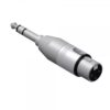 Adattatore XLR femmina - 6.3MM JACK maschio bilanciato - BASIC