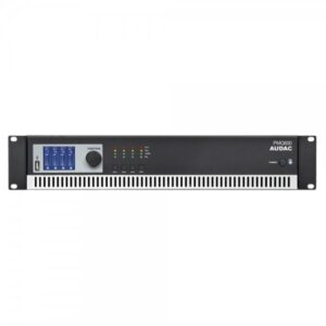 Amplificatore 4 canali classe D, 4 x 600 watt linea 100 volt, con processore DSP WAVEDYNAMICS