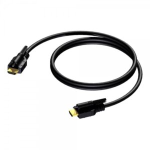 Cavo HDMI A DOUBLE LOCKING - HDMI A maschio - 30 AWG - BASIC