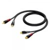 Cavo segnale 2 x RCA femmina - 2 x RCA maschio - CLASSIC