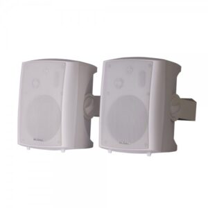 Coppia diffusore amplificato + passivo 3 vie 5” LF, 2x40 watt, remote